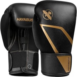 Professional Series Boxing Gloves – Premium Black & Gold High-Performance Training Gloves